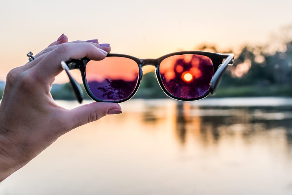 An example of Polarized Sunglasses & why they are important to wear.