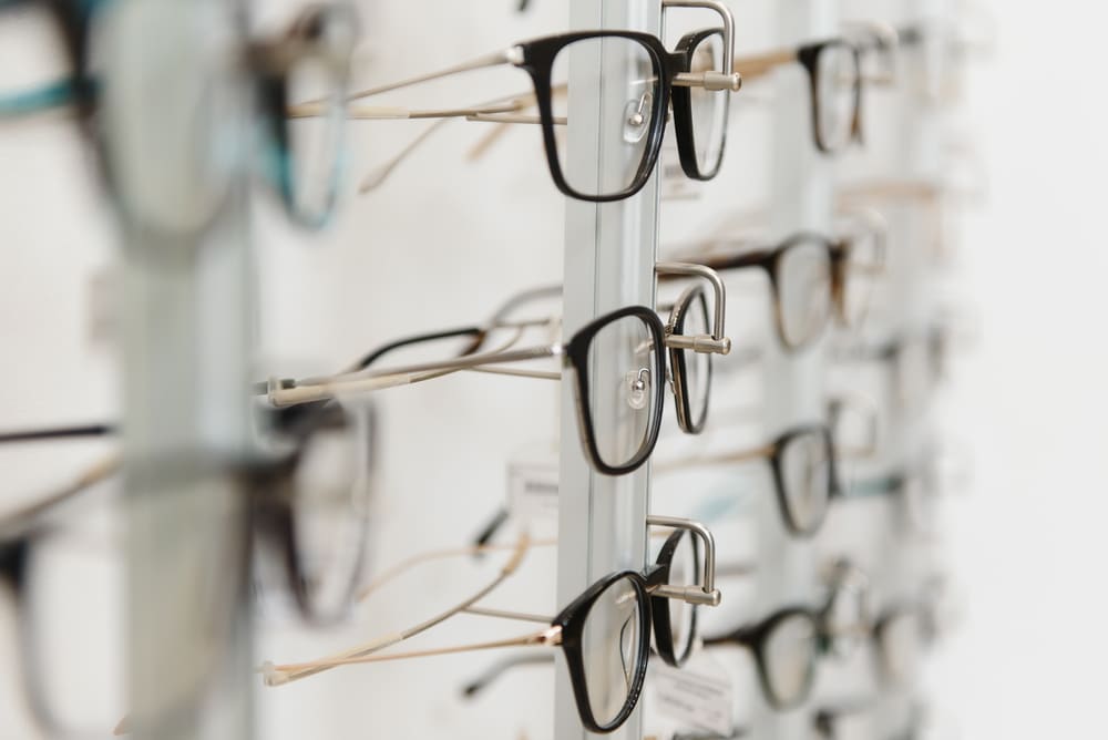 Display of designer frames like LaFont Eyewear in Nashville